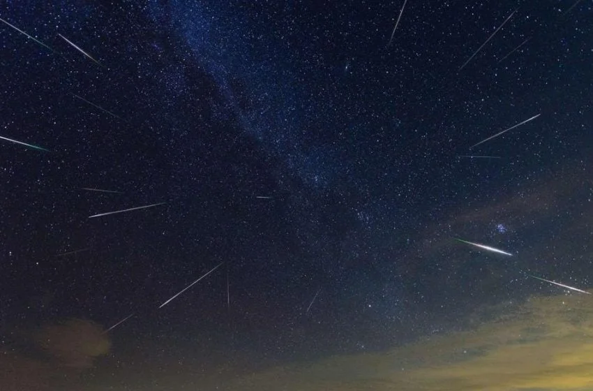 Ilustración lluvia de estrellas