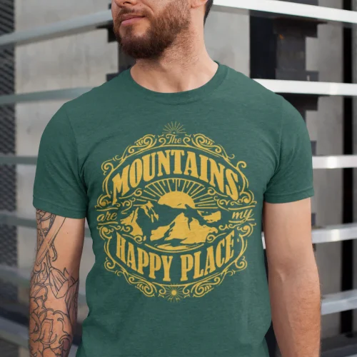 Polo Cordillera Blanca color verde