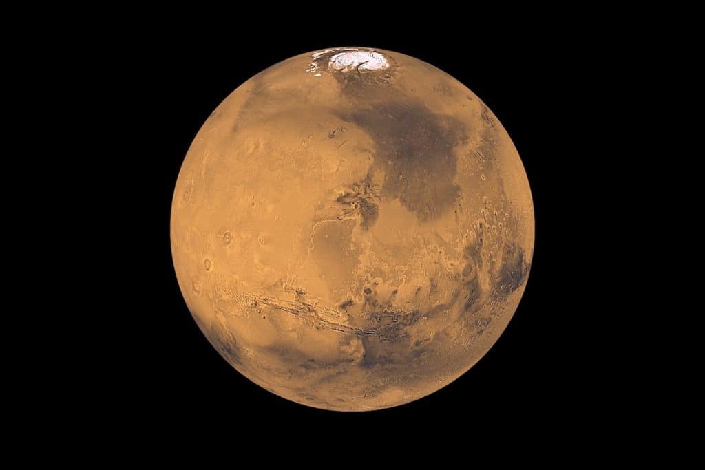 Marte en posición 2020